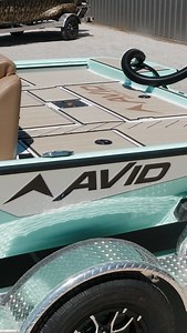 2.6K views · 1.7K reactions | How about this color combo?!This customer ordered a reverse hull sea foam and white combo on this 20 Vertex. It’s different for a bass boat, but we dig it  | Avid Boats | Facebook