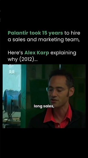 Why Palantir Fired No One (Because They Hired No Salespeople for 15 Years)