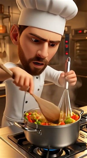 Leo Messi as a Chef – Character Cartoon 3D#LeoMessi #Chef #3DCartoon
