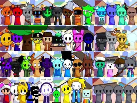 Spruted Remastered Alternative Phase 2 - All Characters Together