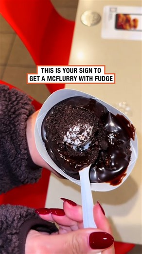 2.7M views · 7.6K reactions | Chocolatey McFlurry bliss… 襤 | FOODbible | Facebook