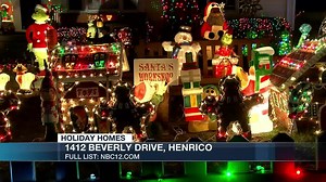 HOLIDAY HOMES: We continue our look at some of the amazingly decorated homes across central Virginia! Check out this gorgeous one in Henrico! Full list here >> https://bit.ly/3oXvbyw | 12 On Your Side