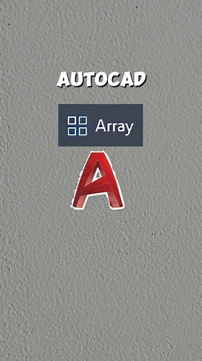 4 contoh makasimalin perintah array di autocad, #autocad #array #drafter #gambarteknik #gambarbangunan #tekniksipil #civilengineering