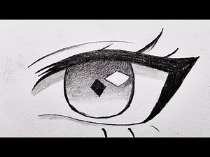 Anime Eye Drawing Tutorial for Absolute Beginners 👁️