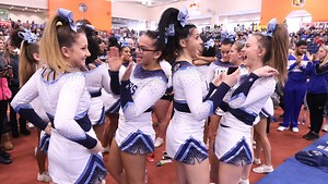 Victor, Fairport, Eastridge soar to Section V cheerleading titles at winter championships