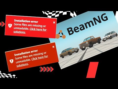BEAMNG.DRIVE | INSTALLATION ERROR | HATASI | ÇÖZÜM #beamngdrive #games #gameplay #gamer