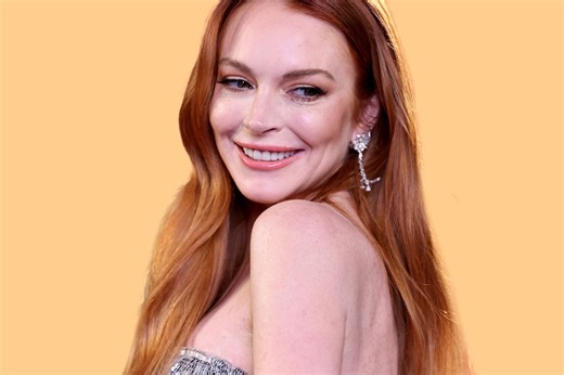 Lindsay Lohan’s New Almond Milk Hair Is the Chicest Color Refresh for Spring