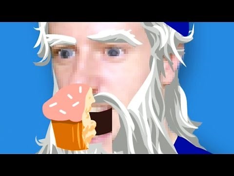 WIZARD EATS A CUPCAKE - Happy Wheels - Episode 30