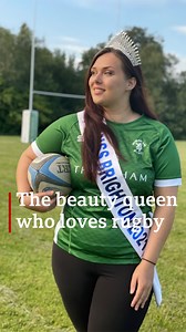 She’s the reigning Miss Brighton and she loves rugby. Danielle wants to change attitudes on the catwalk and the pitch. 👑🏉 | BBC Kent