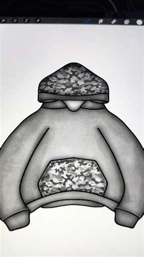 How to create print effect in procreate #procreatebrushes #procreatetutorial #procreate #mockups #clothingbrand