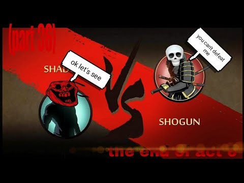 🔥 Shadow vs Shogun – The Final Battle | End of Act 6 | Shadow Fight 2 Gameplay 🔥
