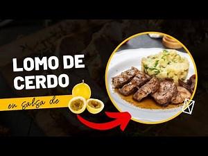 🥩 How to prepare pork tenderloin in passion fruit sauce | Easy and delicious 🥩