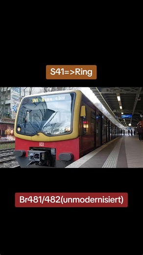 Exploring Berlin's Br481/482 S-Bahn: A Nostalgic Ride