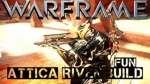 Warframe Attica Riven Fun Build - The Machine Gun Crossbow