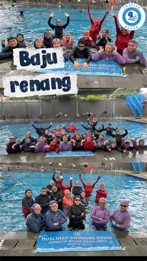 Muslimah Swimming Squad Bogor on Instagram: "Assalamualaikum teman sejati.....seru ya kalau kita koleksi baju renang warna mejikuhibiniu aaada semua...Minsos jadi penasaran punya berapa sih teman sejati baju renangnya? ...check check check...komen ya baju renangnya udah punya berapa warna...Minsos ada 6 buat ganti tiap hari 🤩🤩🤩 #renangindonesia #muslimahswimmingsquad #bogor #belajarrenanggratis #muslimaholahragasunnah"