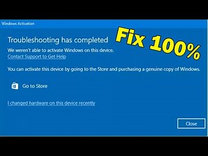 How to fix We weren't able to activate Windows on this device error windows 11