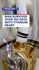 "Our mission is to make it as good as a transplant, or maybe even better." In a world-first, an Australian-invented artificial heart has successfully bridged the gap between heart failure and a transplant, saving the life of a 40-year-old man. #9News READ MORE: https://nine.social/VaP | 9 News