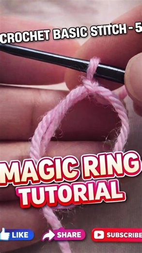 HOW TO DO MAGIC CIRCLE IN AN EASY WAY #beginnersstitch #diy #tutorial