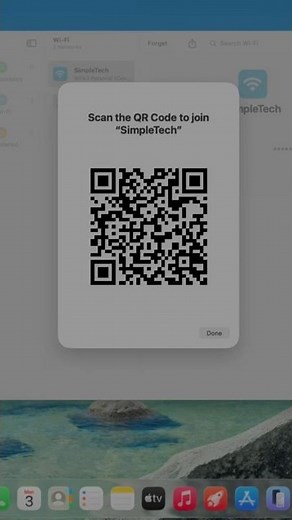 How to Quickly Share Your Wi‑Fi Passwords on Mac (macOS Tahoe) #shorts