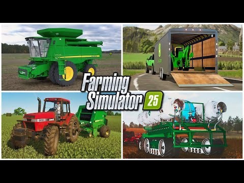 Farm Sim News - STS Combine, Enclosed Trailer, Magnum 8900, & Anhydrous! | Farming Simulator 25