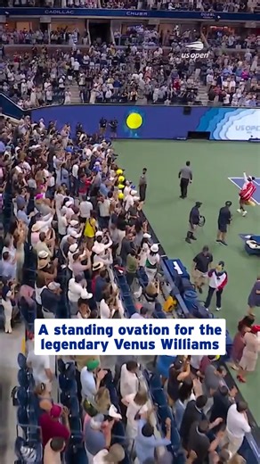 A legend through and through. Thank you, Venus. | US Open Tennis Championships