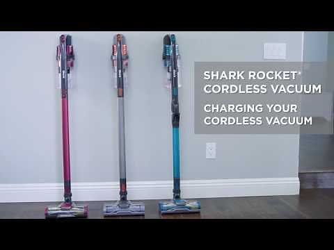 How to charge the Shark® Rocket® Cordless Stick Vacuum