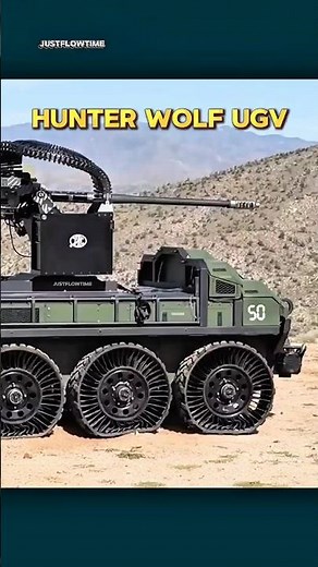 U.S. Military UGV | HDT Hunter WOLF Modular Platform #military