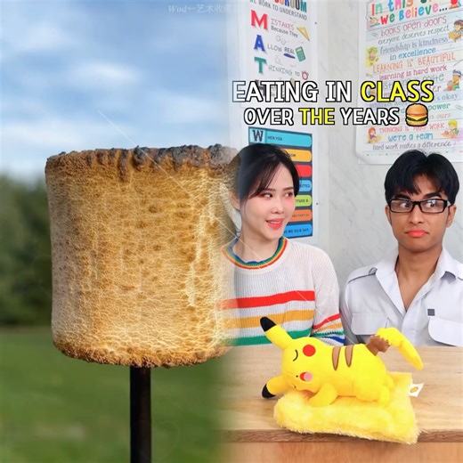 Eating Food in CLASS over the years 🤭