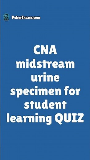 🧪 CNA Midstream Urine Collection | Step-by-Step Clean Catch Guide #CNA #NursingStudent #UrineTest