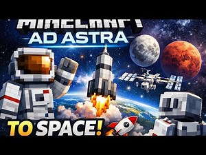 This Mod Adds REAL Space Travel to Minecraft! 🌌 | Ad Astra