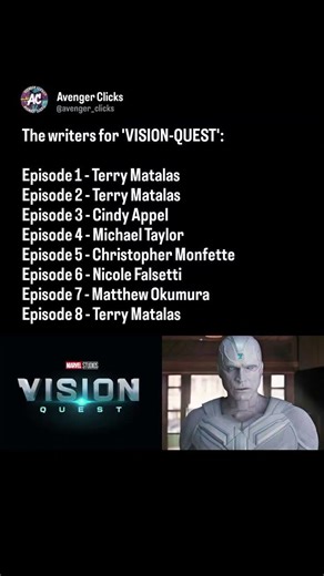 Meet the writers behind the new Marvel series Vision Quest! 🤖✨ #Marvel #Shortsl #avengers #trending