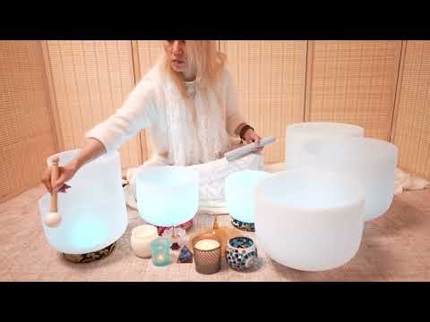 27 Minute Crystal Bowl Sound Healing | Energy Cleansing & Deep Relaxation | J.Healing Resonance