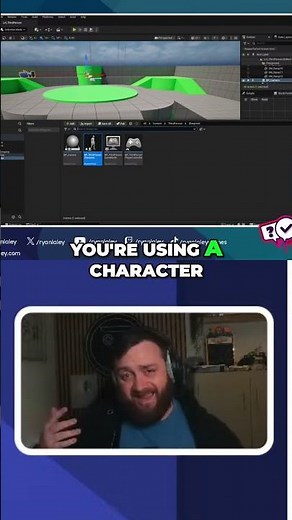 Get Player Pawn vs. Get Player Character: UE5 Explained! #shorts