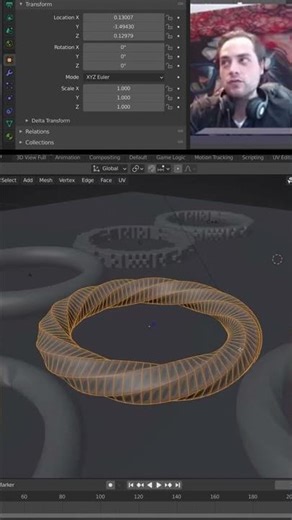 Pt.1 Modificador Data Transfer en Blender #short #shorts #3d #blender #data #transfer