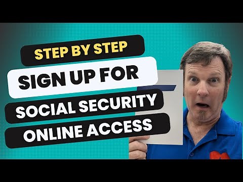 How To Sign Up For Social Security Access ONLINE (2025 Update)