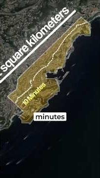Countries You Can Drive Across in One Hour...
