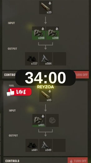 Should You Split Ore in Rust Furnaces? #shorts #rust