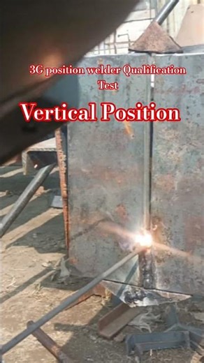 3G Position Welder Qualification Test #stickwelding #stickwelding #tigwelding #welder