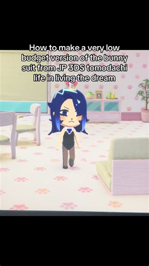 No artistic talent required😎😎Maybe someone out there would find this useful. Why wouldn’t I want to put cobalt cookie in a bunny suit #tomodachilife #tomodachilifelivingthedream #tomodachilife2 #nintendoswitch #cookierunkingdom