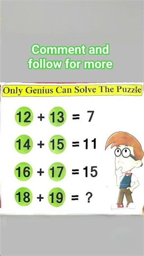 solve and comment the answer #equationnation #maths #mathisfun #puzzle #puzzlegame #viralvideo #fun
