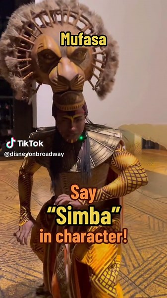 Honestly… we think Ed did it best. 🤭 #fyp #Broadway #thelionking #musical #theatretok🎭 #challenge #simba #mufasa #disney