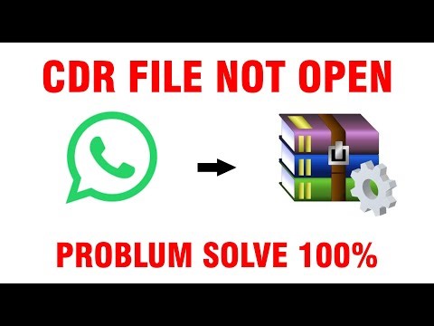 Whatsapp CDR File Not Open Problum Sole 100% #whatsppcdrfilenotopen #problemsolving