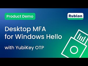 Desktop MFA for Windows Hello With YubiKey OTP
