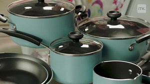 This pots and pans set from Farberware is seriously going to up your cooking game