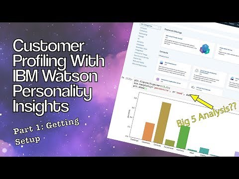 How to Setup a IBM Watson Personality Insights Service - Part 1 - Watson Personality Insights