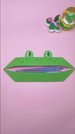 Easy DIY Cute Frog Box 🐸 Paper Craft