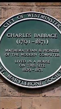 Charles Babbage computing pioneer & inventor, imagined computers centuries ago #inventor #computing