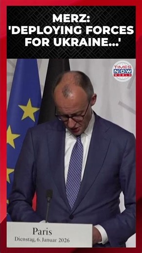 Merz Taking a U-Turn? Says Troops on Ukraine-NATO Border, Not in Ukraine | Times Now World