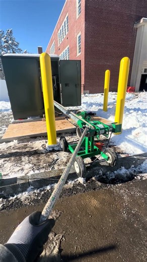 New service with the Greenlee tugger