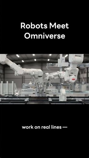 ABB + NVIDIA Omniverse: Train Robots in Virtual Worlds